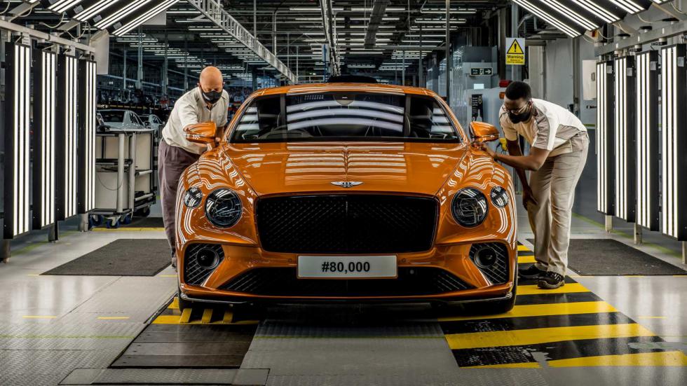 Η Bentley έφτασε τις 80.000 Continental GT